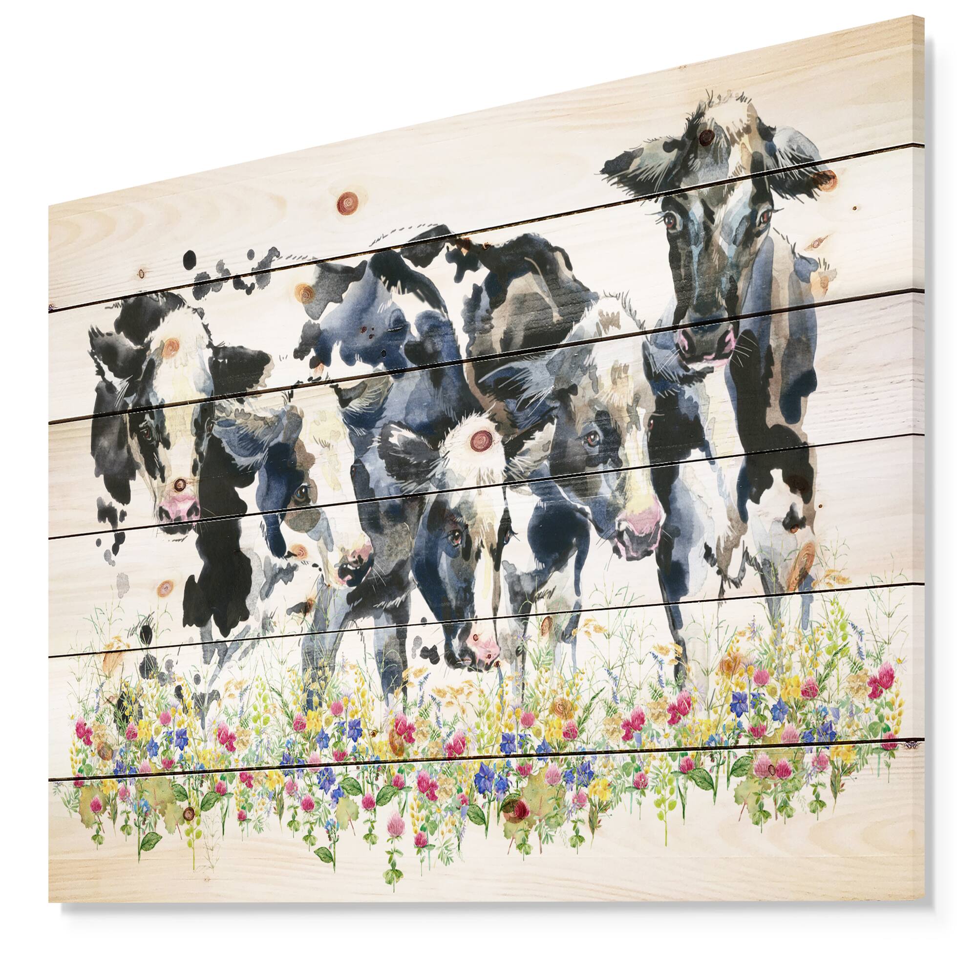 Designart - Dairy cow on field